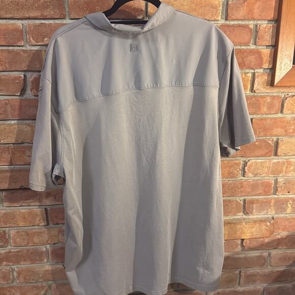 5.11 Tactical FLEX SHORT SLEEVE POLO, Titan Grey, 2XL - Picture 4 of 8